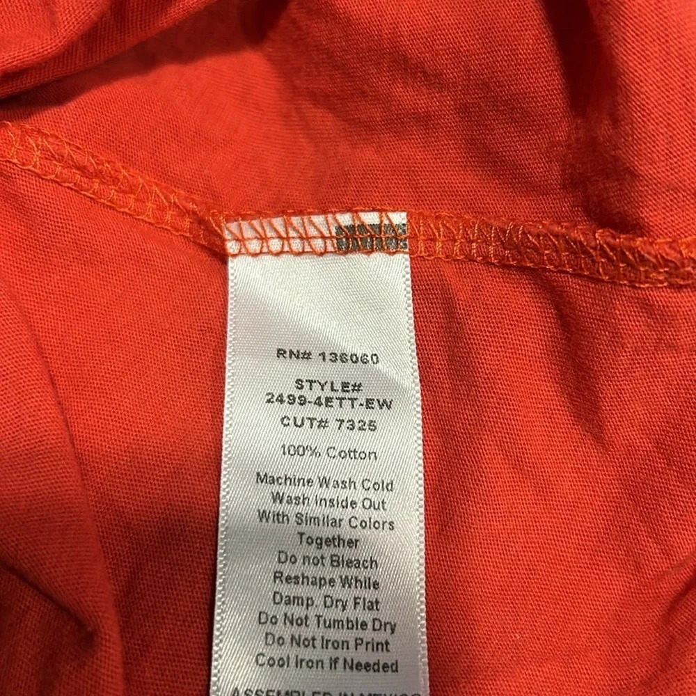 PST by Project Social T Women’s Vacation, Por Favor Red Cotton Tank Medium - Picture 8 of 8